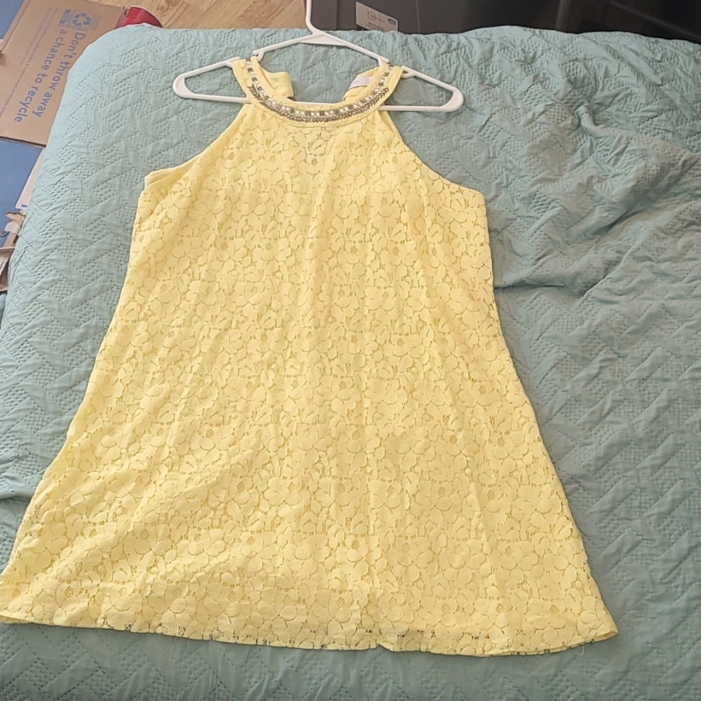 Yellow dress